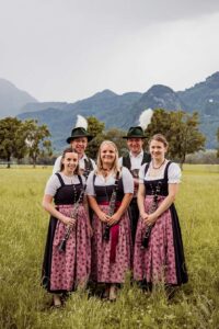 Klarinettebesetzung der Musikkapelle Nußdorf am Inn