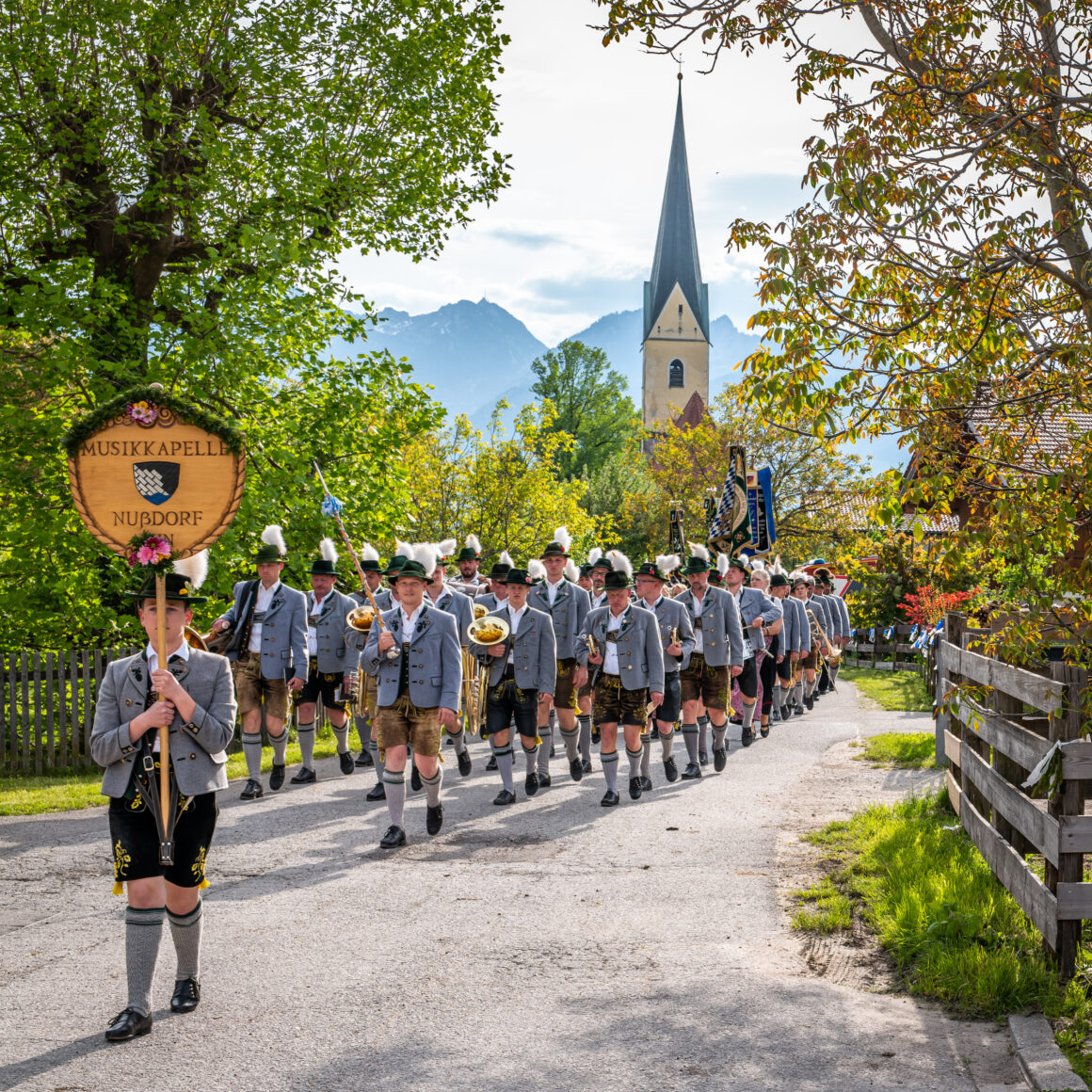 Start Musikkapelle Nußdorf am Inn, Inntal, Bayern